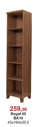 Meble Bodzio Regał 45 BA10 oferta