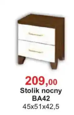 Meble Bodzio Stolik nocny BA42 oferta