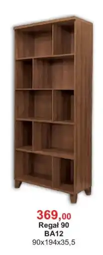 Meble Bodzio Regał 90 BA12 oferta