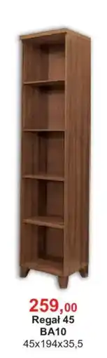 Meble Bodzio Regał 45 BA10 oferta