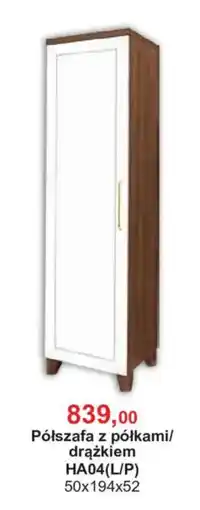 Meble Bodzio Półszafa z półkami/ drążkiem HA04(L/P) oferta