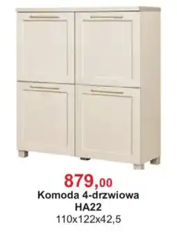 Meble Bodzio Komoda 4-drzwiowa HA22 oferta