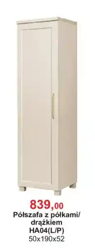 Meble Bodzio Półszafa z półkami/ drążkiem HA04(L/P) oferta