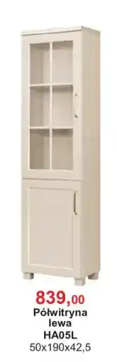 Meble Bodzio Półwitryna lewa HA05L oferta
