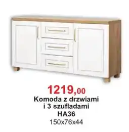 Meble Bodzio Komoda z drzwiami i 3 szufladami HA36 oferta