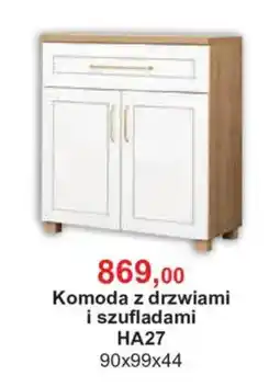 Meble Bodzio Komoda z drzwiami i szufladami HA27 oferta