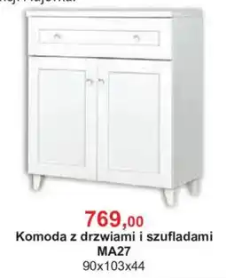 Meble Bodzio Komoda z drzwiami i szufladami MA27 oferta