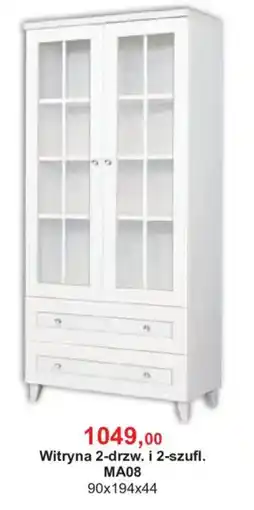 Meble Bodzio Witryna 2-drzw. i 2-szufl. MA08 oferta