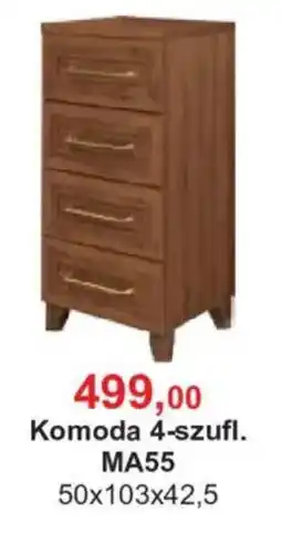 Meble Bodzio Komoda 4-szufł. MA55 oferta