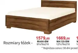 Meble Bodzio Łóżko MA90-BM oferta