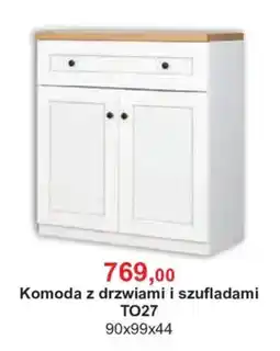 Meble Bodzio Komoda z drzwiami i szufladami TO27 oferta