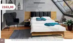 Meble Bodzio Łóżko z szafkami i panelami tapicerowanymi z kolekcji Floryda oferta