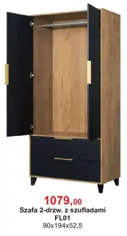 Meble Bodzio Szafa 2-drzw. z szufladami FL01 oferta