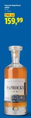 Lidl Paprocky Single Barrel, whisky oferta