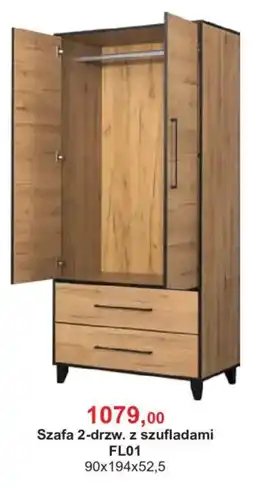 Meble Bodzio Szafa 2-drzw. z szufladami FL01 oferta