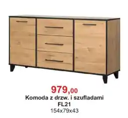 Meble Bodzio Komoda z drzw. i szufladami FL21 oferta