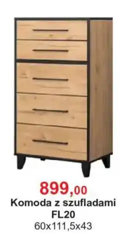 Meble Bodzio Komoda z szufladami FL20 oferta