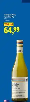 Lidl Sauvignon Blanc, Squealing Pig oferta