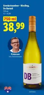 Lidl Gewürztraminer - Riesling, De Bortoli oferta