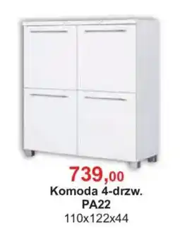 Meble Bodzio Komoda 4-drzw. PA22 oferta