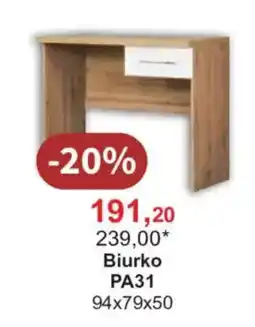 Meble Bodzio Biurko PA31 oferta