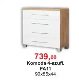 Meble Bodzio Komoda 4-szufł. PA11 oferta