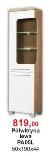 Meble Bodzio Półwitryna lewa PA05L oferta