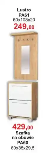 Meble Bodzio Lustro PA61 oferta