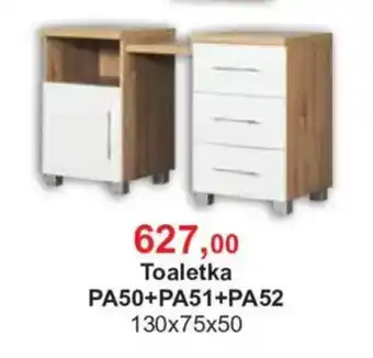 Toaletka PA50+PA51+PA52