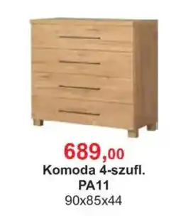 Meble Bodzio Komoda 4-szufł. PA11 oferta
