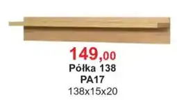 Meble Bodzio Półka 138 PA17 oferta