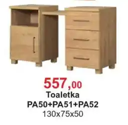 Meble Bodzio Toaletka PA50+PA51+PA52 oferta