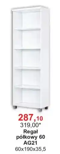 Meble Bodzio Regał półkowy 60 AG21 oferta