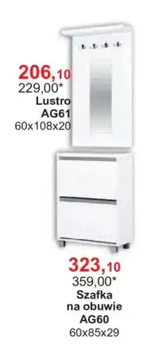 Meble Bodzio Lustro AG61 oferta