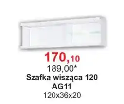 Meble Bodzio Szafka wisząca 120 AG11 oferta