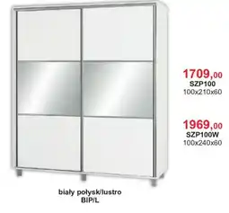 Meble Bodzio biały połysk/lustro BIP/L oferta