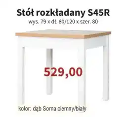Meble Bodzio Stół rozkładany S45R oferta