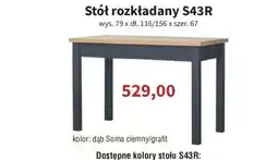 Meble Bodzio Stół rozkładany S43R oferta