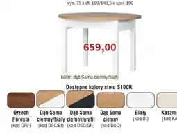 Meble Bodzio Stół S100R oferta