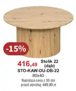 Meble Bodzio Stolik 22 (dąb) oferta