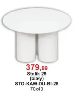Meble Bodzio Stolik 28 (biały) oferta