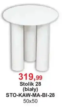 Meble Bodzio Stolik 28 (biały) oferta