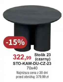 Meble Bodzio Stolik 23 (czarny) oferta