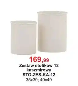 Meble Bodzio Zestaw stolików kaszmirowy oferta