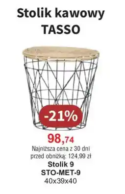 Meble Bodzio Stolik kawowy TASSO oferta