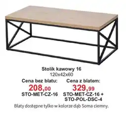 Meble Bodzio Stolik kawowy 16 oferta