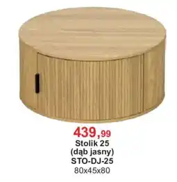 Meble Bodzio Stolik 25 (dąb jasny) oferta