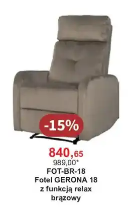 Meble Bodzio Fotel GERONA 18 oferta