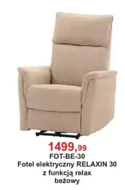 Meble Bodzio Fotel elektryczny RELAXIN 30 oferta