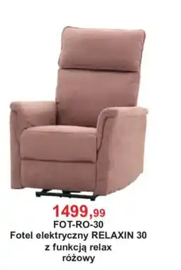Meble Bodzio Fotel elektryczny RELAXIN 30 oferta